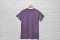 Bright purple t-shirt